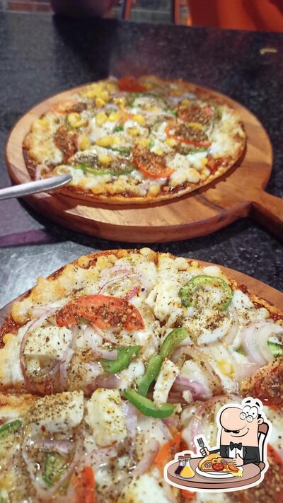 Pick various types of pizza