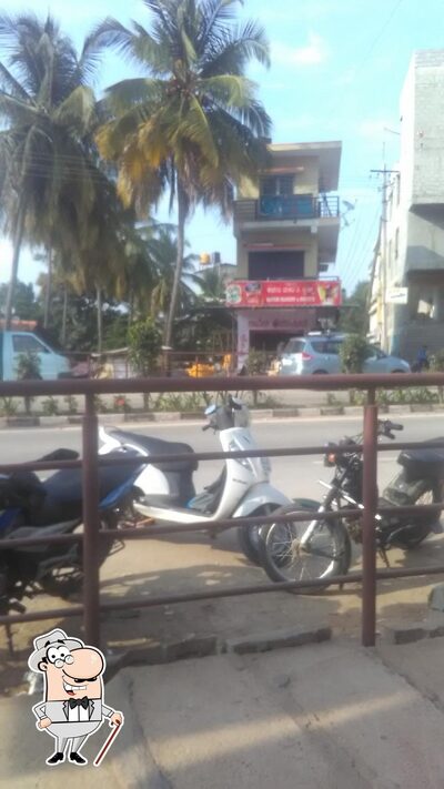 The exterior is an important feature of KAVERI BAKERY AND SWEETS S SAVITHA