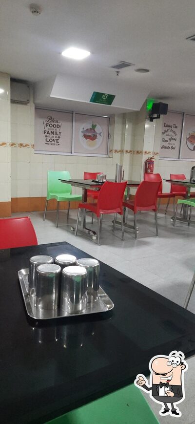 The interior of F&B Restaurant