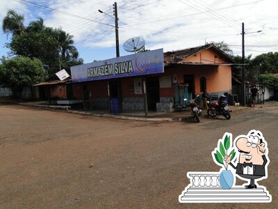 O exterior do Bar e Armazém Silva