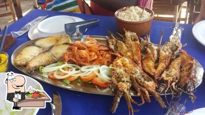 Os visitantes do Estrelamar Pousada e Restaurante podem conseguir diferentes pratos de frutos do mar