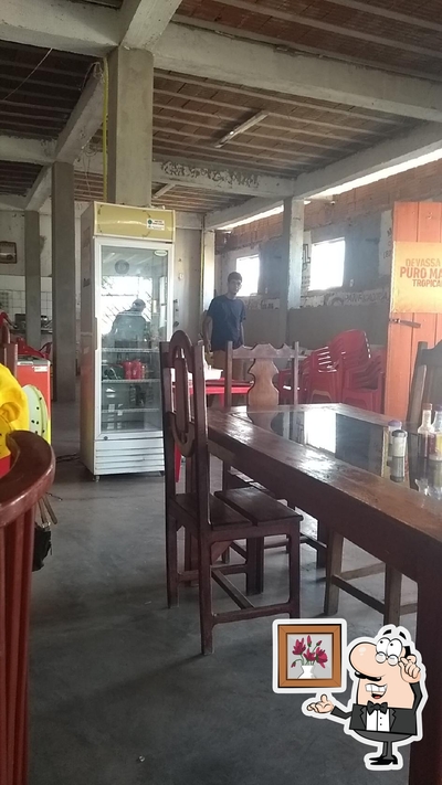 O interior do Peixaria do Bié