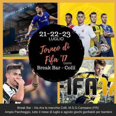 La pubblicità mostra le informazioni su Break bar