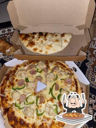 Pick different kinds of pizza