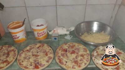 Peça diversos variedades de pizza