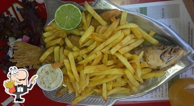 O Bocha's Bar oferece fritas