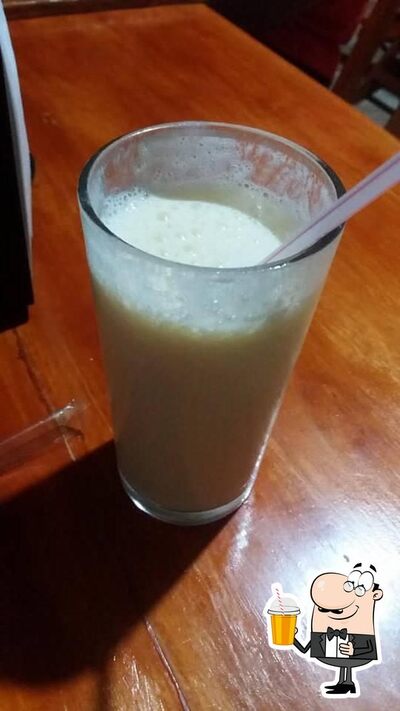 Você pode desfrutar de uma bebida do menu