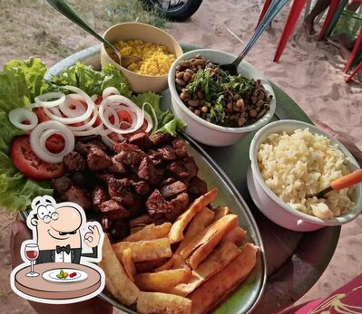 Comida em Caranguejo do Junior