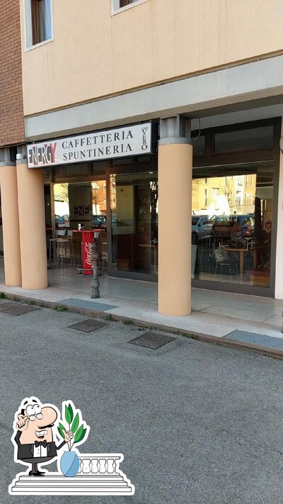 Gli esterni di Caffetteria Energy