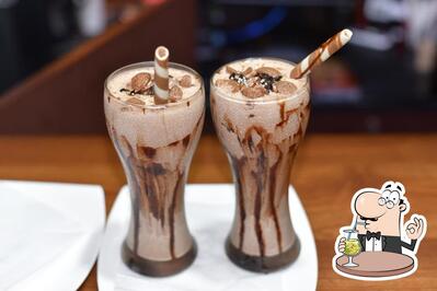 Enjoy a beverage at Gracio Cafe