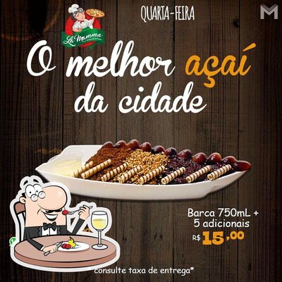Comida em La Mamma
