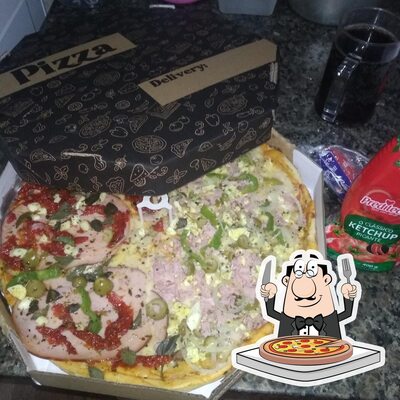 Consiga pizza no Nossa Pizzaria Express Recanto das Emas