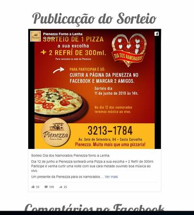 Aqui está a publicidade do Fornatta Pré Assadas