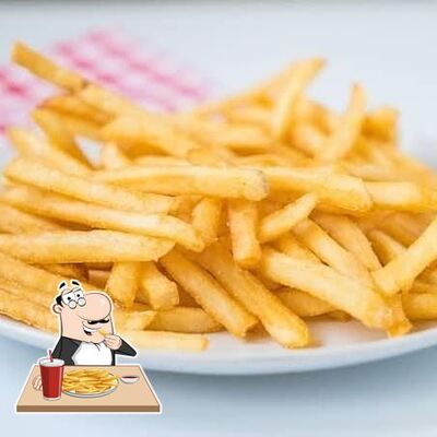 At Carminha Pizza e Restaurante Nilópolis RJ you can order French-fried potatoes