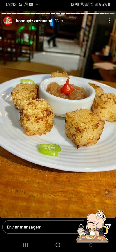 Comida em Bonna Pizza Pizzaria e Rodízio
