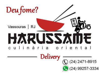 O Harussame Delivery tem seu próprio respresentação visual