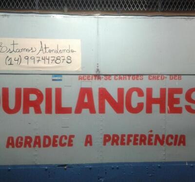 Aqui está a publicidade do Ourilanches