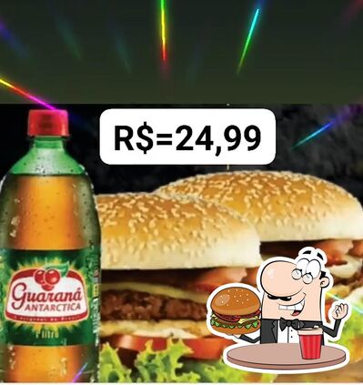 Delicie-se com um hambúrguer no Big Burguer