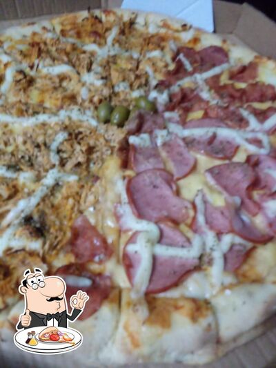 No Pesque Pague Recanto Ludvchak, você pode pedir pizza