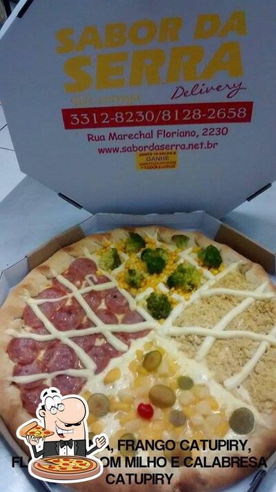 No Sabor da Serra Delivery, você pode conseguir pizza