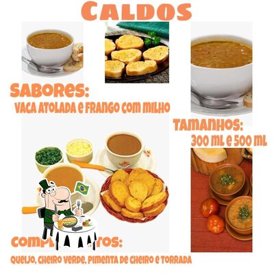 Comida em Restaurante Tempero Gaúcho