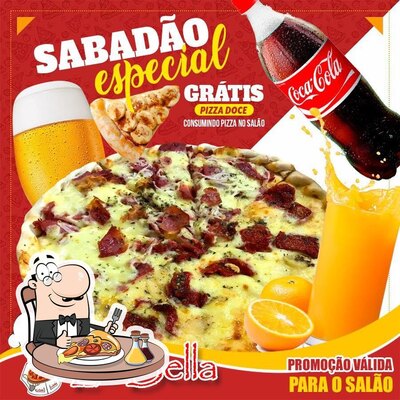No La Bella Pizzaria, você pode desfrutar de pizza