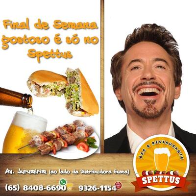 Aqui está a publicidade do Spettus Restaurante Delivery Cuiabá MT