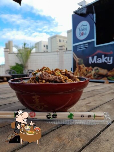 Comida em MakySoba