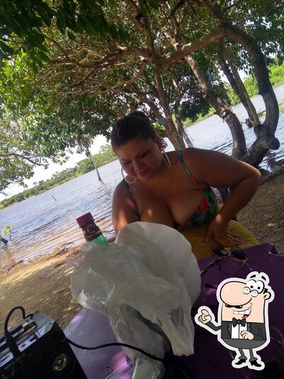 Veja a área externa do Balneario O vereador