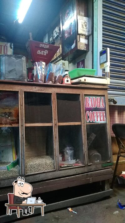 Check out how Radha Coffee looks inside