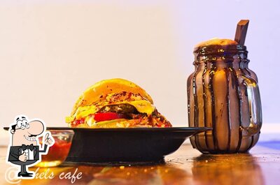 Enjoy a drink at Chels Cafe