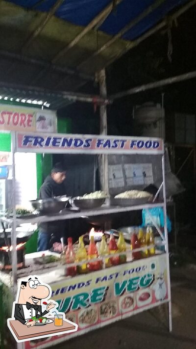 Food at Friends Fast Food