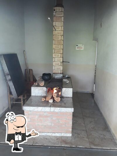 O interior do Pesqueiro do dico