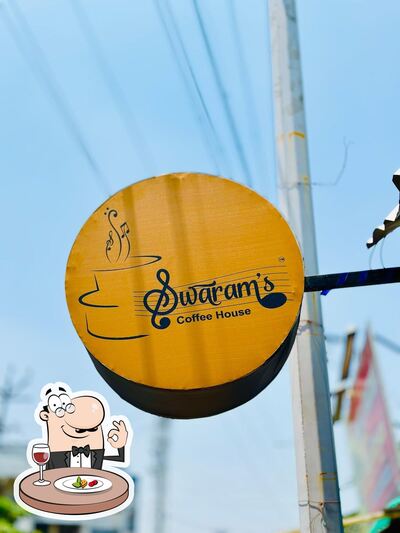 Food at Swaram’s coffee house