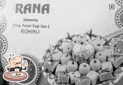 Food at Rana Sweets Shop