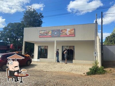 O exterior do Restaurante e pastelaria GW