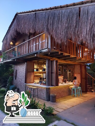 O exterior do Casa Chão