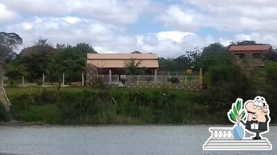 Você pode espairecer no na área externa do Cabana Coisa D'água
