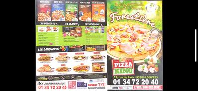Le logo de Pizza King