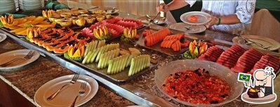 Comida em Restaurante Buffet Corais