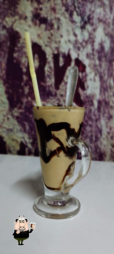 You can enjoy a drink from the menu