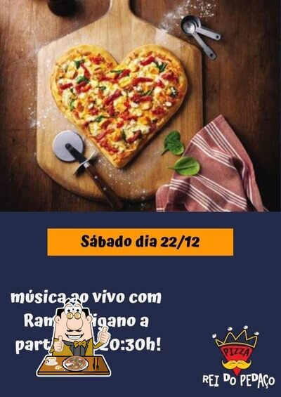 No Rei do Pedaço, você pode conseguir pizza