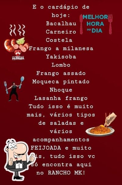 Olhe as informações sobre o Restaurante Rancho MK Ribeira do Pombal BA