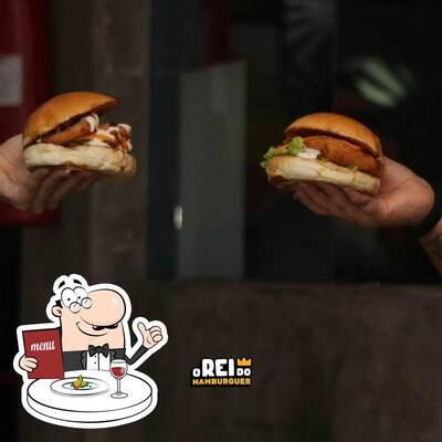 Comida em Rei do Hamburgão