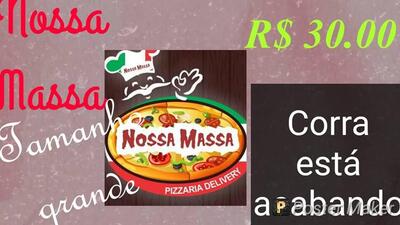Olhe as informações sobre o Nossa Massa Pizzaria Delivery