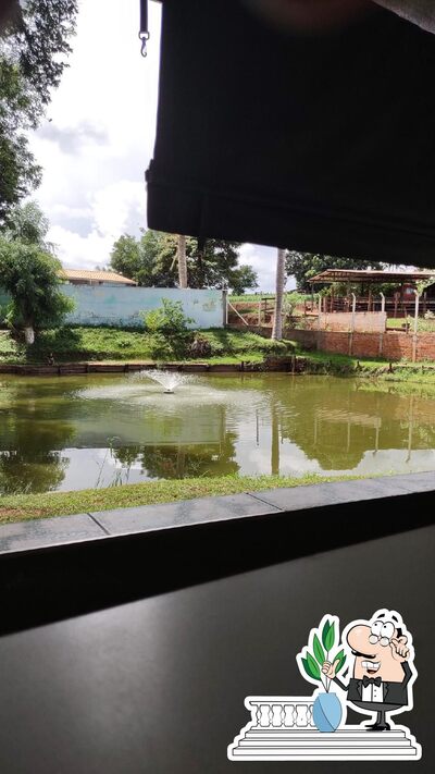 Veja imagens do exterior do Pesqueiro do Dé