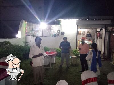 Enjoy the view at the outside area of SAVJI FAMILY RESTAURANT & लाॅज