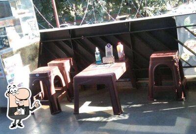 The interior of Chaat Vilas