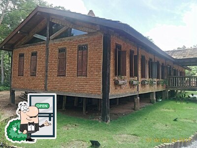 Veja a parte externa do Peccato Della Montagna - Restaurante
