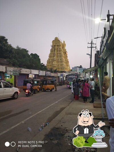 Enjoy the view at the outside area of RAJENDRAN MESS PURE VEG